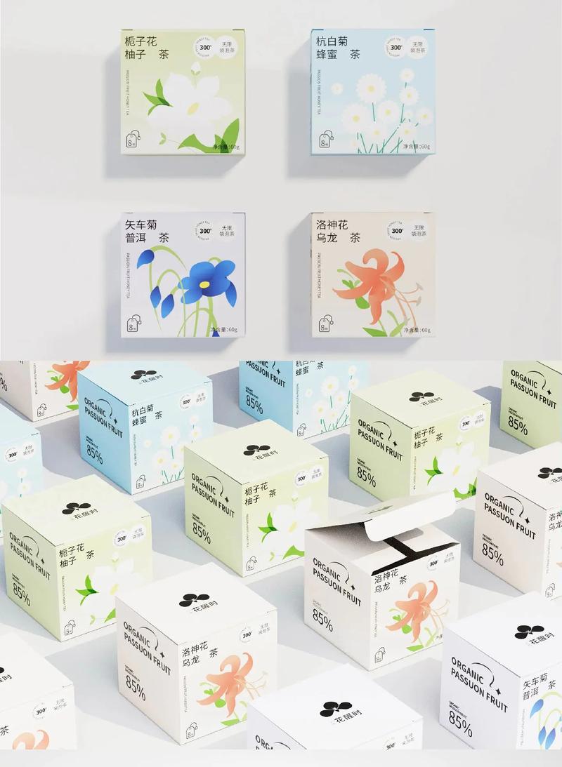 国风雅韵 花茶包装设计的东方美学探索