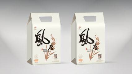 从瓶贴标签到手提袋 打造一体化食品大米包装设计全攻略